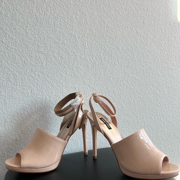 NINE WEST (LIMBERY3)•LIGHT NATURAL HEEL•SIZE 9.5M - Picture 5 of 11